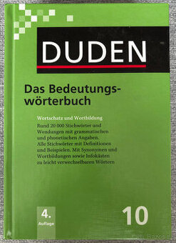 Duden - Das Beteutungswörterbuch 4. Auflage