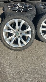 Alu kola Škoda 17" + pneu 225/45 R17 – Superb II