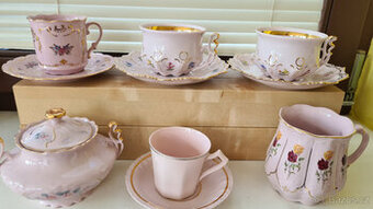 Růžový porcelán