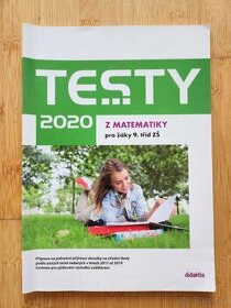 Testy 2020 z matematiky pro žáky 9.tříd ZŠ