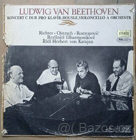 Vinyl, LP Beethoven Koncert C dur Berlínští filharmonikové