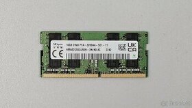 Paměť 16GB DDR4 3200Mhz do notebooku