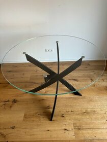Luxusní italsky skleněný stůl Bontempi - 1