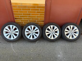 Originál VW alu 5x112 , 205/55/16 - 1
