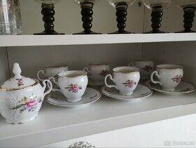 Krásný porcelánový kávový servis - 1