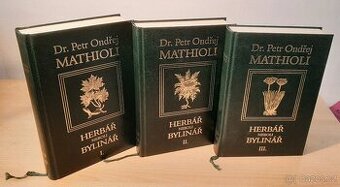 Prodám knihy Herbář, neboli, Bylinář 1,2,3 2005