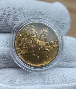 20kč 2001 vzácný ročník - nízký náklad - 1