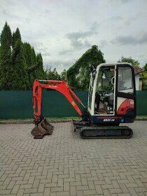 Práce s minibagrem do 1.7t - 1