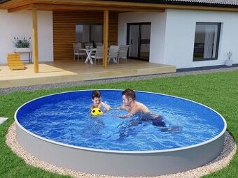 Prodám bazén Mountfield - Azuro Vario 1 - barva šedá, 3,6m
