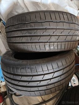 4 ks zánovní letní Hankook 225/50 R17 - 1