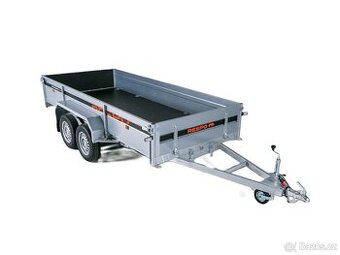 Nebržděný přívěsný vozík RESPO B150, 350x150 cm, 750 kg