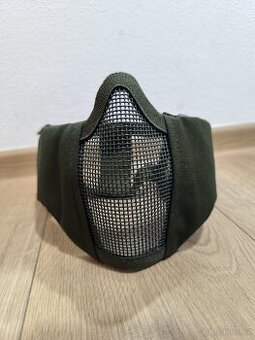 Airsoft kovová maska (mesh) – skoro nová