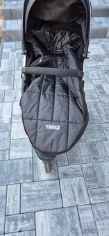 Golfky Thule Spring Stroller Aluminium Midnight Black