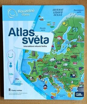 Interaktivní kniha Atlas světa
