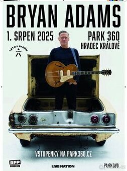 Bryan Adams 1.8.2025 Hradec Králové