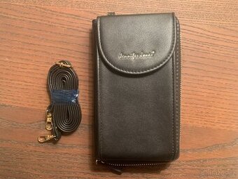 mini kabelka na telefon a peněženka