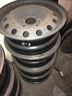 Plechove disky 14” na Citroen, Peugeot, 4 dira