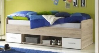 Jednolůžková postel s roštem