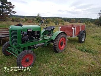 Traktor domácí výroby dvouválec nafta v3s - 1