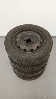 8 kol - Letní + zimní sada pneu i s disky Peugeot 106