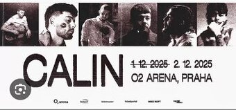 Prodám lístek na Calina 1.12. 02 Arena