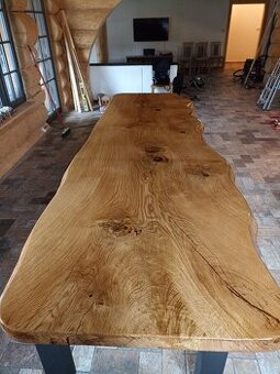 XXXL giga velké dubové fošny šířka 80-135 cm