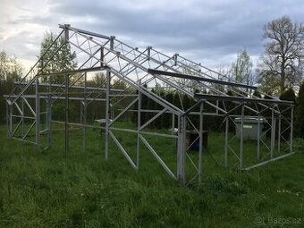Montovaná ocelová hala 9x9m, výška 4m