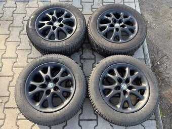 4x al kola 5x98 15 + pneu zimní 185/65 R15