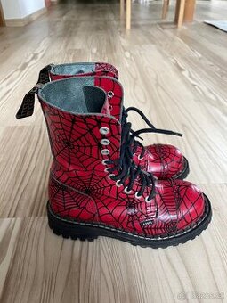Boty/glady Steel spider web vel.36