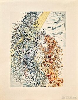 SALVADOR DALI -  The Dust of Souls (Dante-Božská komédia)