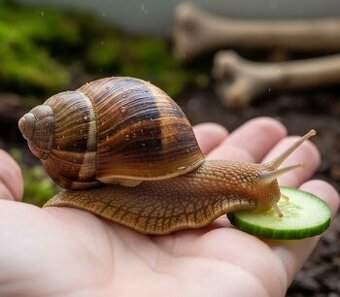 🐌 Hledají nový domov: Africký Obří Šnek (Zdarma)