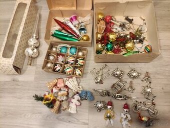 Retro vánoční ozdoby