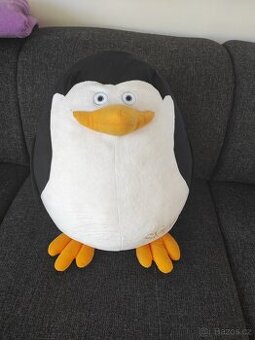 Plyšák tučňák Skipper 60cm, Tučňáci z Magadaskaru