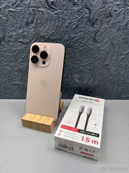 Apple iPhone 16 Pro 128 GB Desert Titanium - ZÁRUKA+FAKTURA