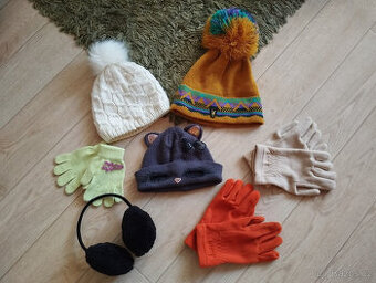 Čepice, rukavice, klapky Crivit / Alpine / Ganali CO