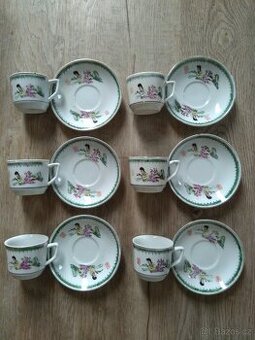 Hrnečky s talířky za 30,-