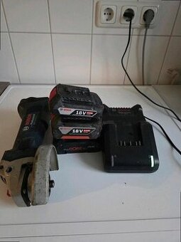 Aku úhlová bruska Bosch GWS 18-125 V-LI + akumulátory