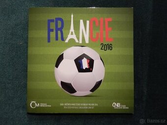 Sada oběžných mincí  ČR ME Fotbal - Francie 2016