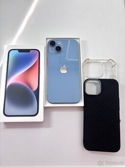 IPhone 14 128gb, 90% baterie, pěkný stav