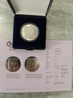 Stříbrné pamětní mince
