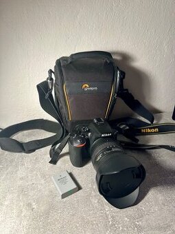Nikon D5600 + objektiv Sigma 10–20 mm + brašna – skvělý stav