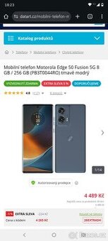 Motorola edge 50 fusion 256GB