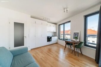 Pronájem bytu 1+kk 26 m² Krásova, Praha - Žižkov