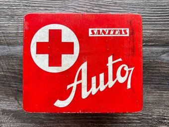SANITAS - AUTO dobová lékárnička ( bez obsahu )