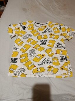 Chlapecká trika Bart, Scooby doo, mašinka Tomáš