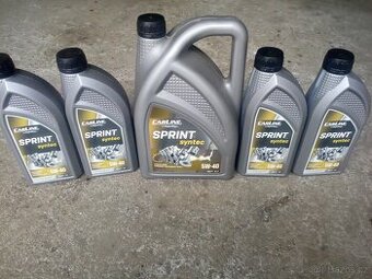 carline sprint syntec 5w-40 motorový olej