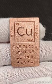 Investiční Měď 1oz