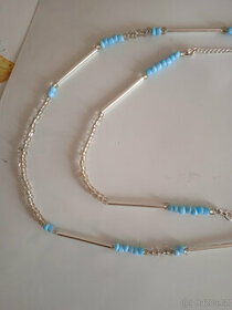 Tyrkysová sada a černé stříbro