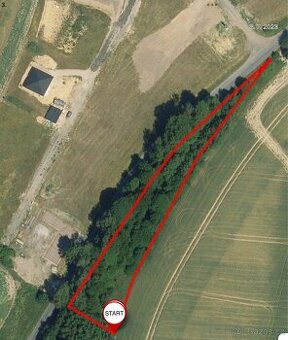 Prodej  pozemků – Řetová, 2 504 m², přímý přístup