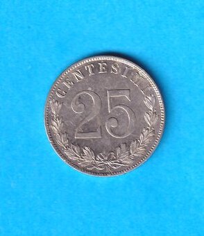 25 centesimi 1902 R - Itálie